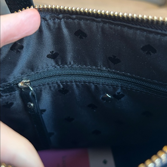 Kate Spade Black Pebbled Leather Crossbody Bag - Picture 11 of 12